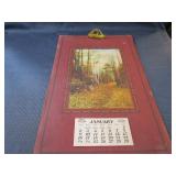 1938 Rush City Mn Carlson Creamery Calendar