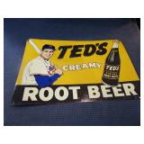 Enamel Sign Ted