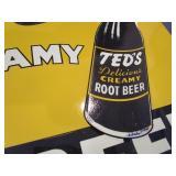 Enamel Sign Ted