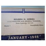 1946 Calendars, Stanchfield & Cambridge