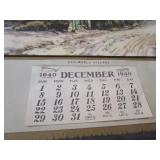 1940 Calendar North Branch Milling Co