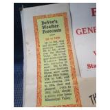 1931 Stark Mn Calendar, FS Olson