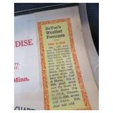 1931 Stark Mn Calendar, FS Olson