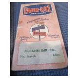 North Branch Collectibles: 1934, Farm-Oyl