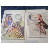 1971-72 Notepads with Pinups