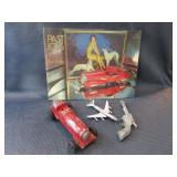 Past Joys Book, Hubley Racer, Matchbook Plane