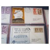 1937 First Day Covers, Air Mail, Dedications