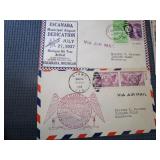 1937 First Day Covers, Air Mail, Dedications