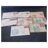 1st Day Cover Air Mail Letters 1939-41, 1946-47