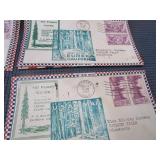 1st Day Cover Air Mail Letters 1939-41, 1946-47