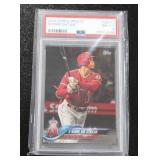 2018 Topps Update Shohei Ohtani #US189 PSA 8 Rookie Card