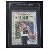 2023-24 Mosaic Notoriety Mosaic Silver Victor Wembanyama #5 Rookie Card