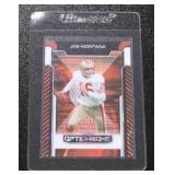 2025 Leaf Optichrome Orange Joe Montana #140 1/1 | Only 1 Exist!