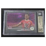 2022-23 Stadium Club Chrome Pink Wave Refractor Jamal Musiala #42 BGS 9.5 13/150 | Only 150 Exist!