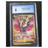 2022 Pokemon Brilliant Stars Moltres V #183/172 CGC 9