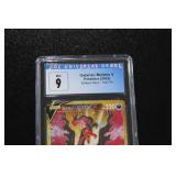 2022 Pokemon Brilliant Stars Moltres V #183/172 CGC 9