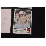 Vintage In Person Baseball Autograph Lot | 4 Cards