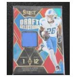 2023 Select Draft Selections Jersey Relic Jahmyr Gibbs Rookie Card