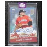 2025 Topps Archives Nate Eovaldi Autogaph 5/20 | Only 20 Exist!