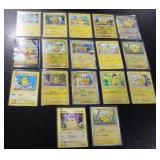 Pokemon Pikachu TCG Card Lot | 17 Different Cards
