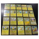 Pokemon Pikachu TCG Card Lot | 20 Different Cards