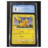 2021 Pokemon General Mills Promos Pikachu Sequin Holo #SWSH039 CGC 9