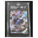 2022 Pokemon Brilliant Stars Aggron VMAX #097/172 TAG 9