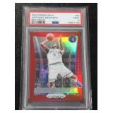 2023-24 Prizm DECA Anthony Edwards Red #63 PSA 9 181/199 | Only 199 Exist!