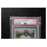 2020 Bowman Chrome Mega Box Refractor Jasson Dominguez #BCP8 PSA 9 Rookie Card