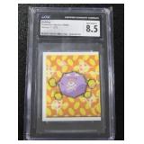 1998 Merlin Series 1 Pokemon Sticker Koffing #215 CGC 8.5