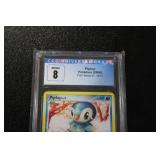 2008 Pokemon POP Series 8 Piplup #15/17 CGC 8