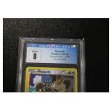2015 Pokemon Ancient Origins Reverse Holo Meowth #61/98 CGC 8