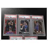 PSA Graded Basketball Rookie Card Lot | 5 Graded Rookie Cards