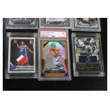 Mixed Sports Graded & Jersey Fusion Card Lot | 6 Cards