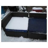 Outdoor wicker style sectional sofa...