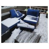 Outdoor wicker style sectional sofa...