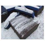 Outdoor wicker style sectional sofa...