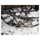 Pair of dirt bike frames (one has m...