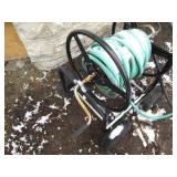 Heavy duty portable metal hose reel...