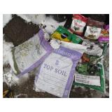 Large lotbof outdoor planters, gard...