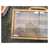 Ryobi wood framed router bit case w...