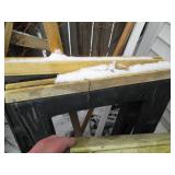 Two sets of plastic saw horses...