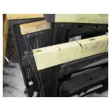 Two sets of plastic saw horses...