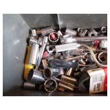 Roughneck tool box with 1/2in ratch...