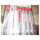 Husky garden tool and Milwaukee saw...