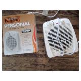 Pair of small space heaters...