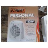 Pair of small space heaters...