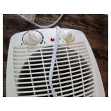 Pair of small space heaters...