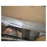 Sturdy metal trim...