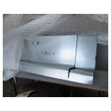 Sturdy metal trim...